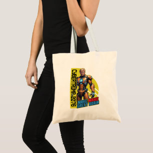 Trump 2076 Martian Presidential Campaign Tote Bag