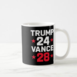 Trump 24 Vance 28 2025 Donald Trump J.d. Vance 202 Coffee Mug