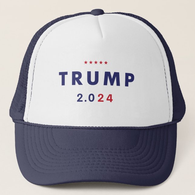 Trump 2.0 2024 Trucker Hat (Front)