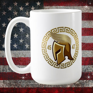 Trump 45-57 Spartan  Coffee Mug