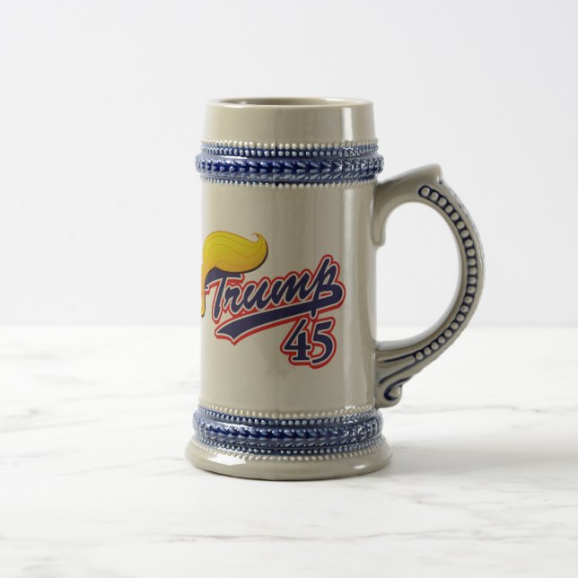 Trump 45 beer stein (Right)