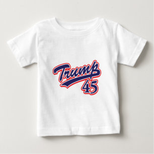 Trump-45-Blue Baby T-Shirt