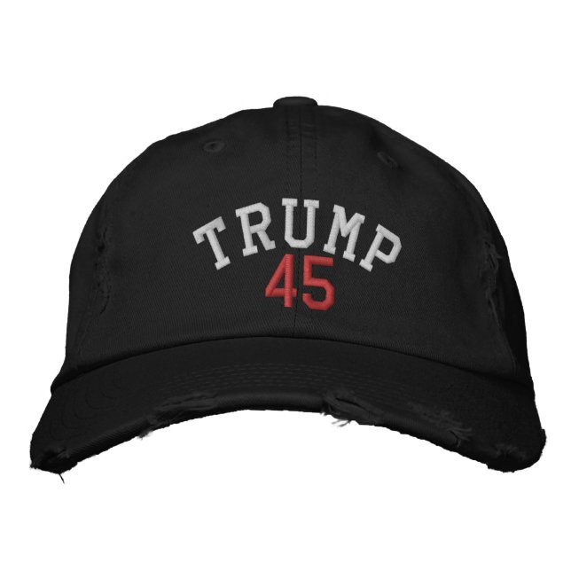 TRUMP 45 CHINO TWILL CAP (Front)