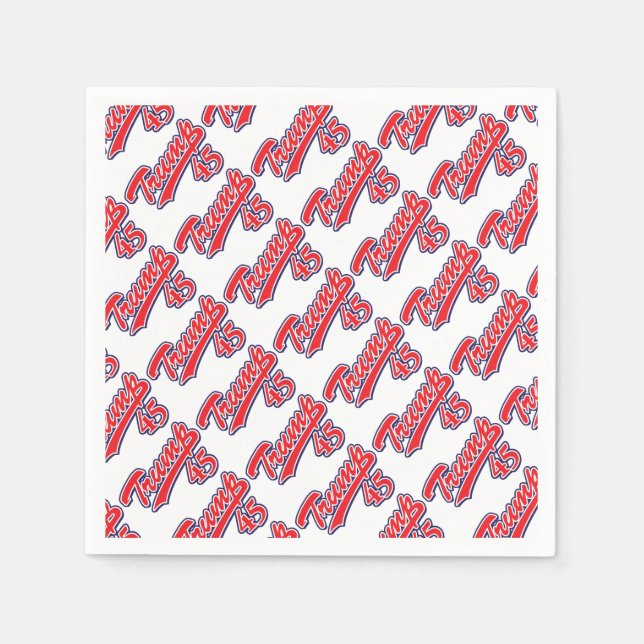 Trump-45-RED Napkin (Front)