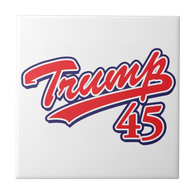 Trump 45! tile (Front)