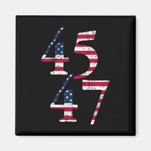 Trump 45th 47th President Inauguration Day Usa Fla Magnet