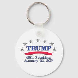 Trump 45th President Key Ring