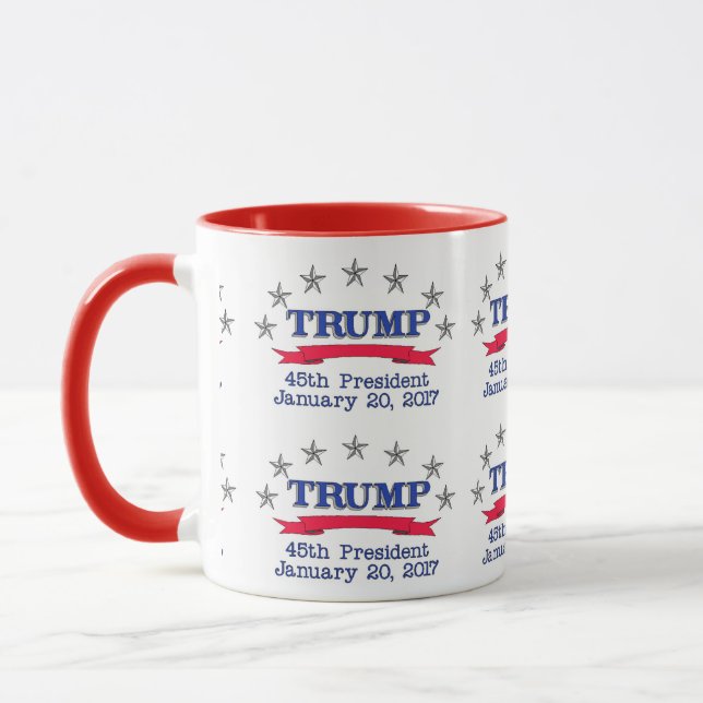 Trump 45th President Mug (Left)