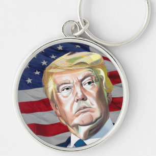 Trump 45th President of the USA - Gift Key Ring