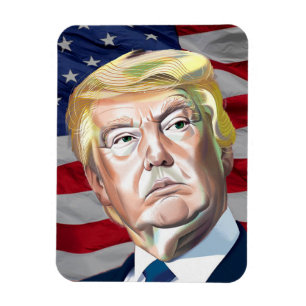Trump 45th President of the USA - Gift Magnet