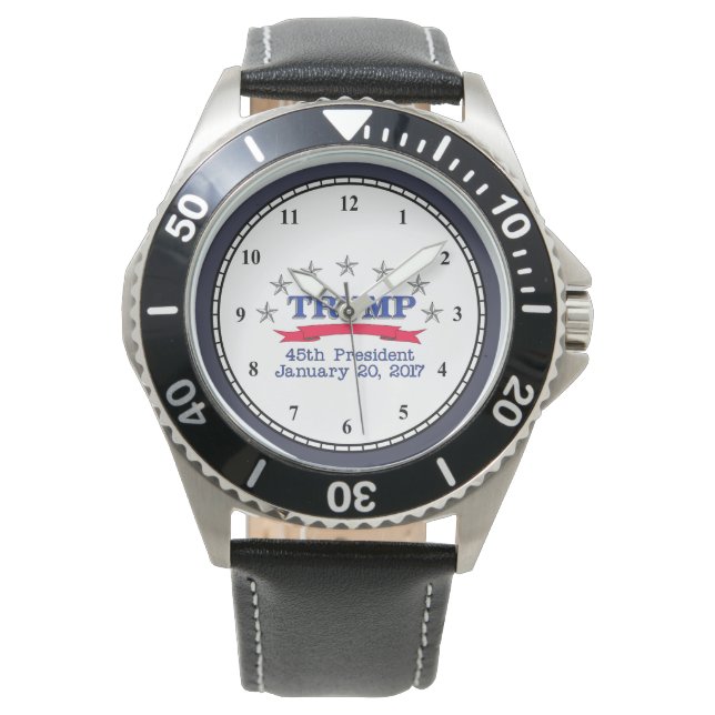 Trump 45th President Watch (Front)