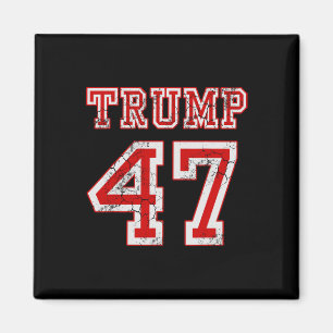 Trump 47 2024 Election Republican Conservative Men Magnet