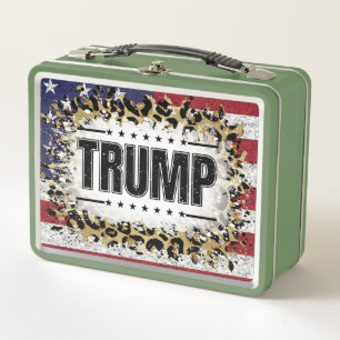 Trump 47 metal lunch box