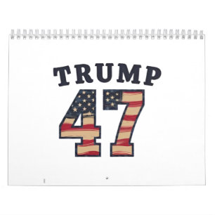 Trump 47 Proud Maga American inauguration Day Calendar
