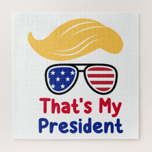 Trump 47 - That's My President  Jigsaw Puzzle