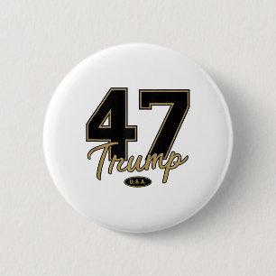 Trump 47 Trump 2024 Republican Conservative 47 Tru 6 Cm Round Badge