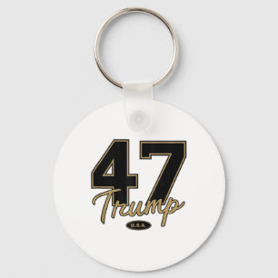 Trump 47 Trump 2024 Republican Conservative 47 Tru Key Ring