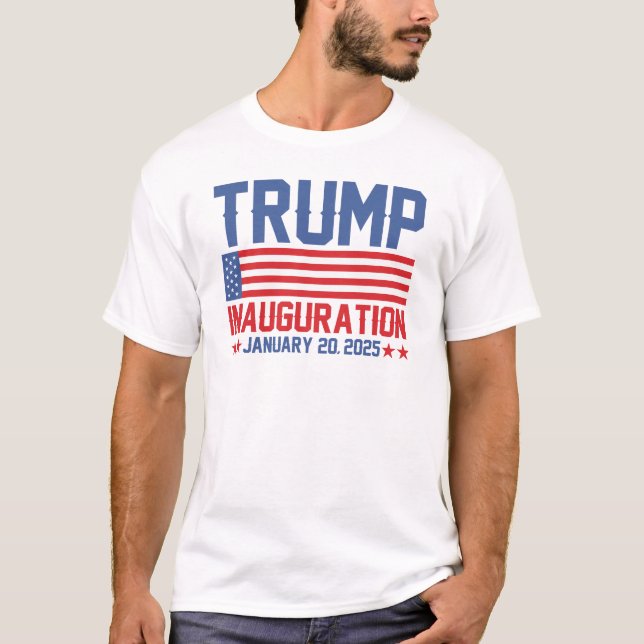 Trump 47th Inauguration 2025 T-Shirt (Front)