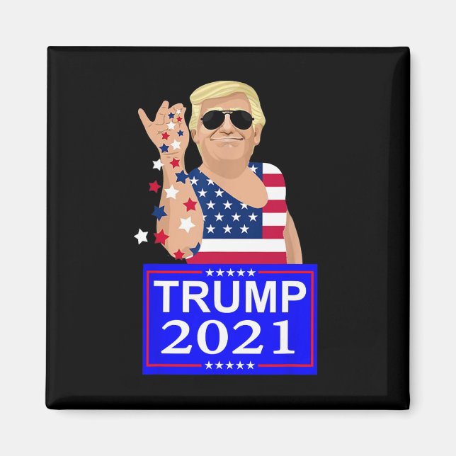Trump 4 Ever Election  Magnet (Front)