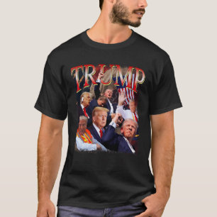 Trump 4eva 4th Of July Forever Love President We T T-Shirt