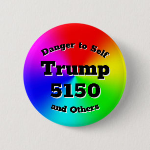 Trump 5150 6 cm round badge