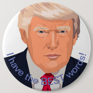 Trump 6 Cm Round Badge