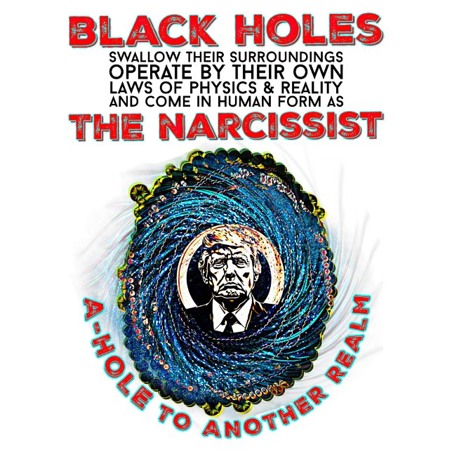 Trump: A-Hole/Black Hole T-Shirt (Creator Uploaded)