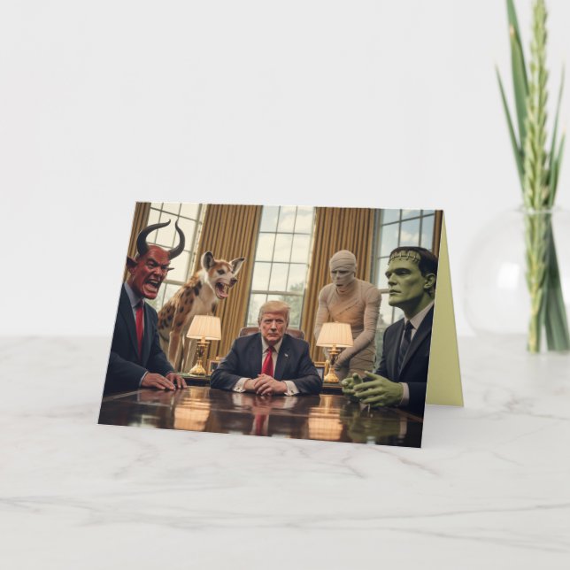 Trump Advisors Greeting Card (Front)
