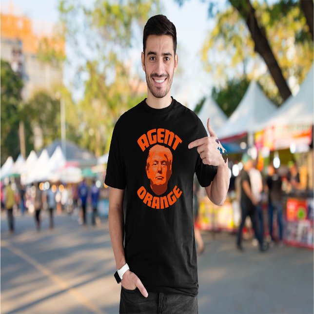 Trump Agent Orange Anti Donald Trump T-Shirt (Creator Uploaded)