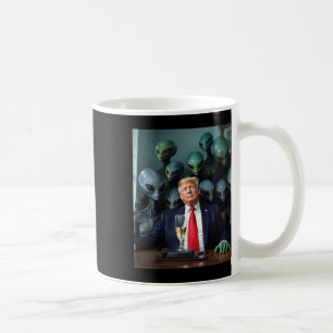 Trump Aliens Office Photo Uap Ufo Extraterrestrial Coffee Mug