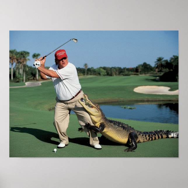 Trump Alligator Poster (Front)