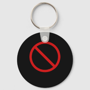 Trump Always Chickens Out Funny Taco Joke Retro St Key Ring