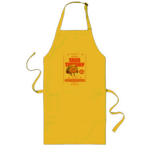 Trump Always Chickens Out Long Apron