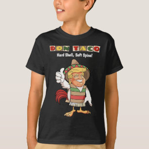 Trump Always Chickens Out Meme Let's Go Taco T-Shirt
