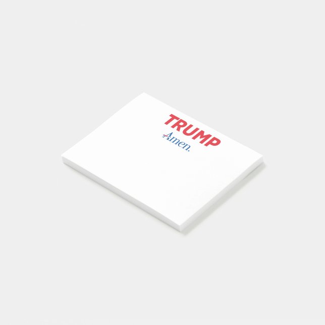 Trump Amen Post-it Notes (Angled)
