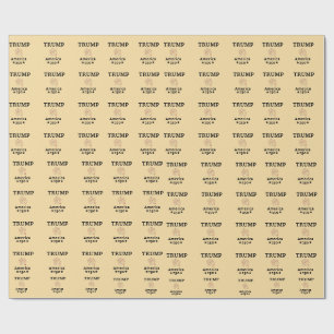 Trump America 250 Personalised Name Wrapping Paper