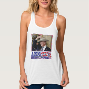 TRUMP-AMERICA-COWBOY SINGLET