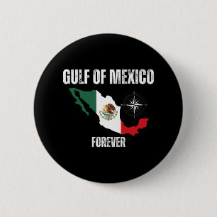 Trump America Gulf Of Mexico President Trump Gulf 6 Cm Round Badge