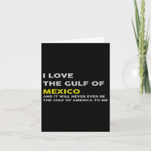 Trump America Gulf Of Mexico President Trump Gulf Card