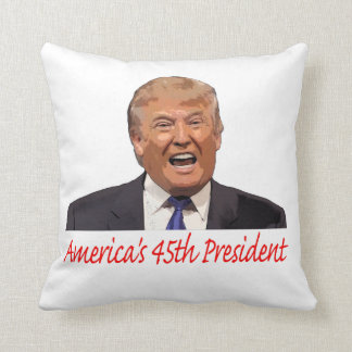 Trump, America's 45th President Cushion