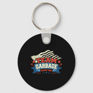 Trump America's Favourite Garbage Man Trump In Tra Key Ring