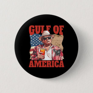 Trump America's Gulf Mexico President Trump 2025 A 6 Cm Round Badge