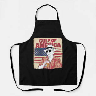 Trump America's Gulf Mexico President Trump  Apron