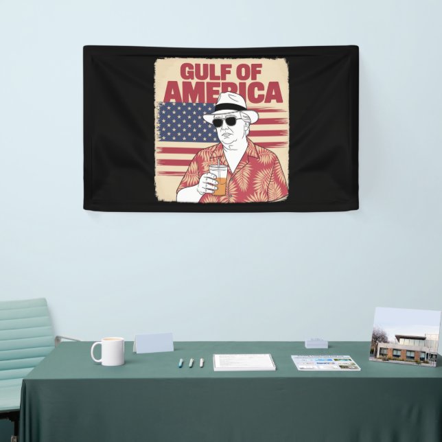 Trump America's Gulf Mexico President Trump  Banner (Tradeshow)