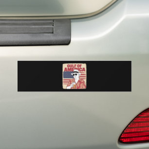 Trump America's Gulf Mexico President Trump  Bumper Sticker