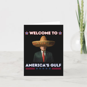 Trump America's Gulf Mexico President Trump Funny Card