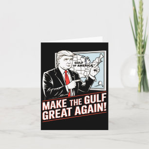 Trump America's Gulf Mexico President Trump Gulf A Card