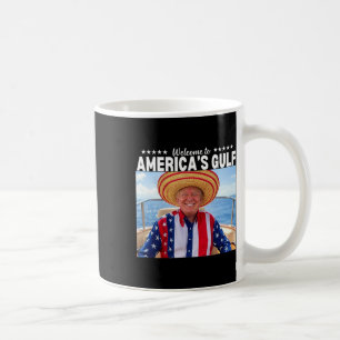 Trump America's Gulf Mexico President Trump Sombre Coffee Mug