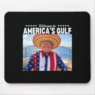 Trump America's Gulf Mexico President Trump Sombre Mouse Pad