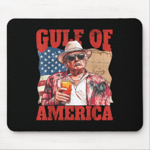 Trump Americas Gulf Mexico President Trump Sombrer Mouse Pad
